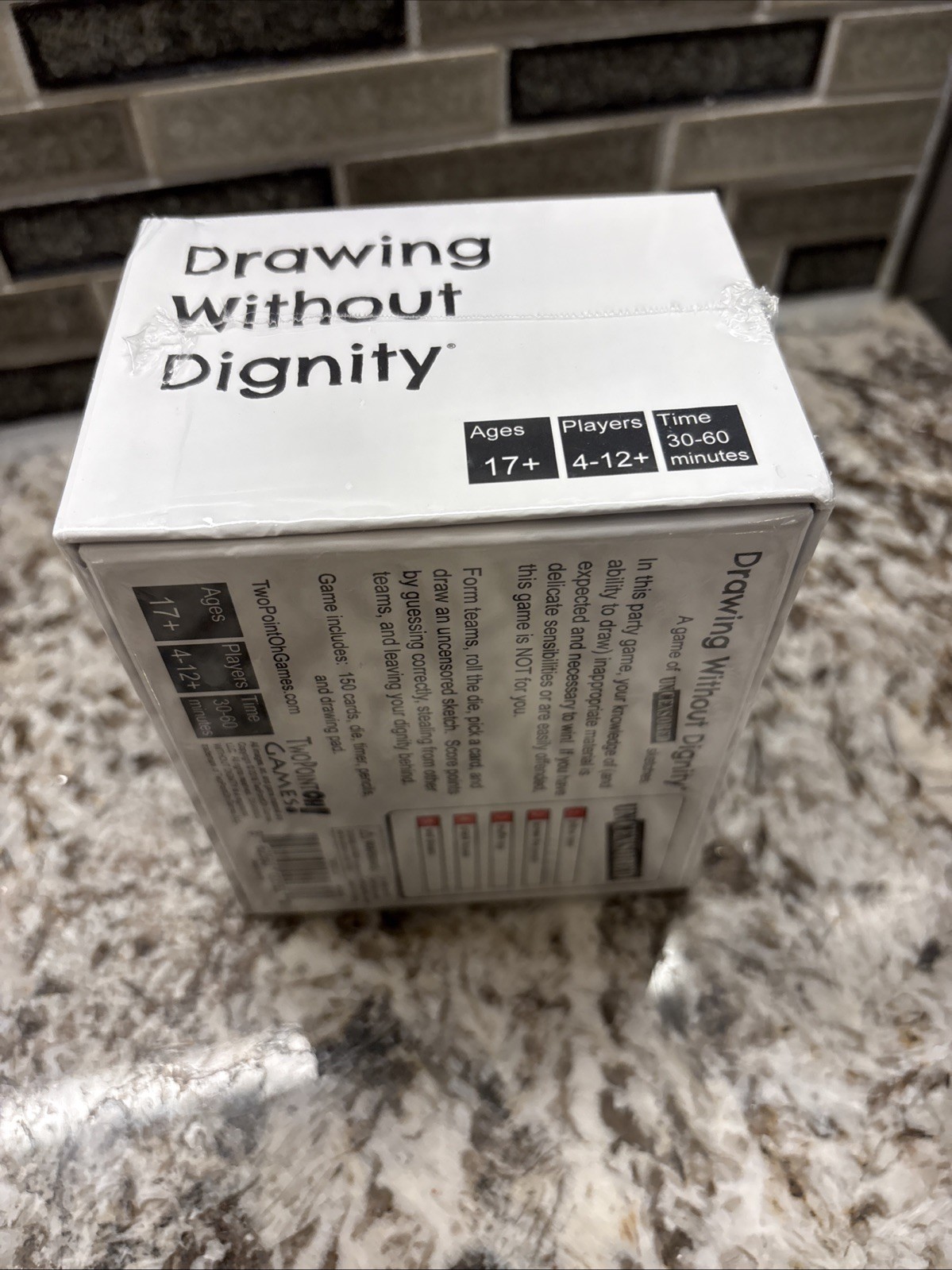 Drawing Without Dignity Uncensored Party Drawing Game Ages 17+