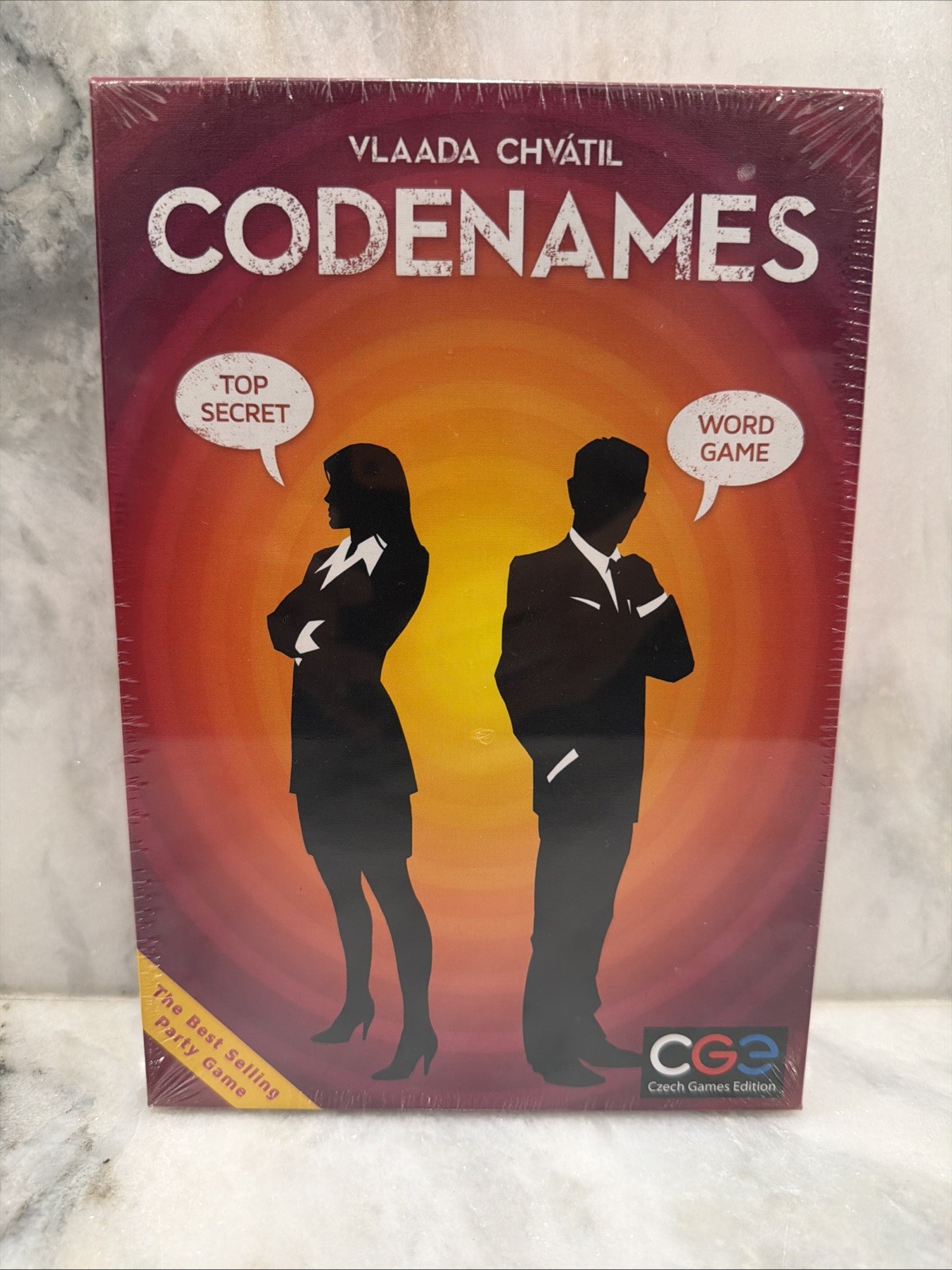 Codenames Top Secret Word Card Game Czech Games Edition NEW