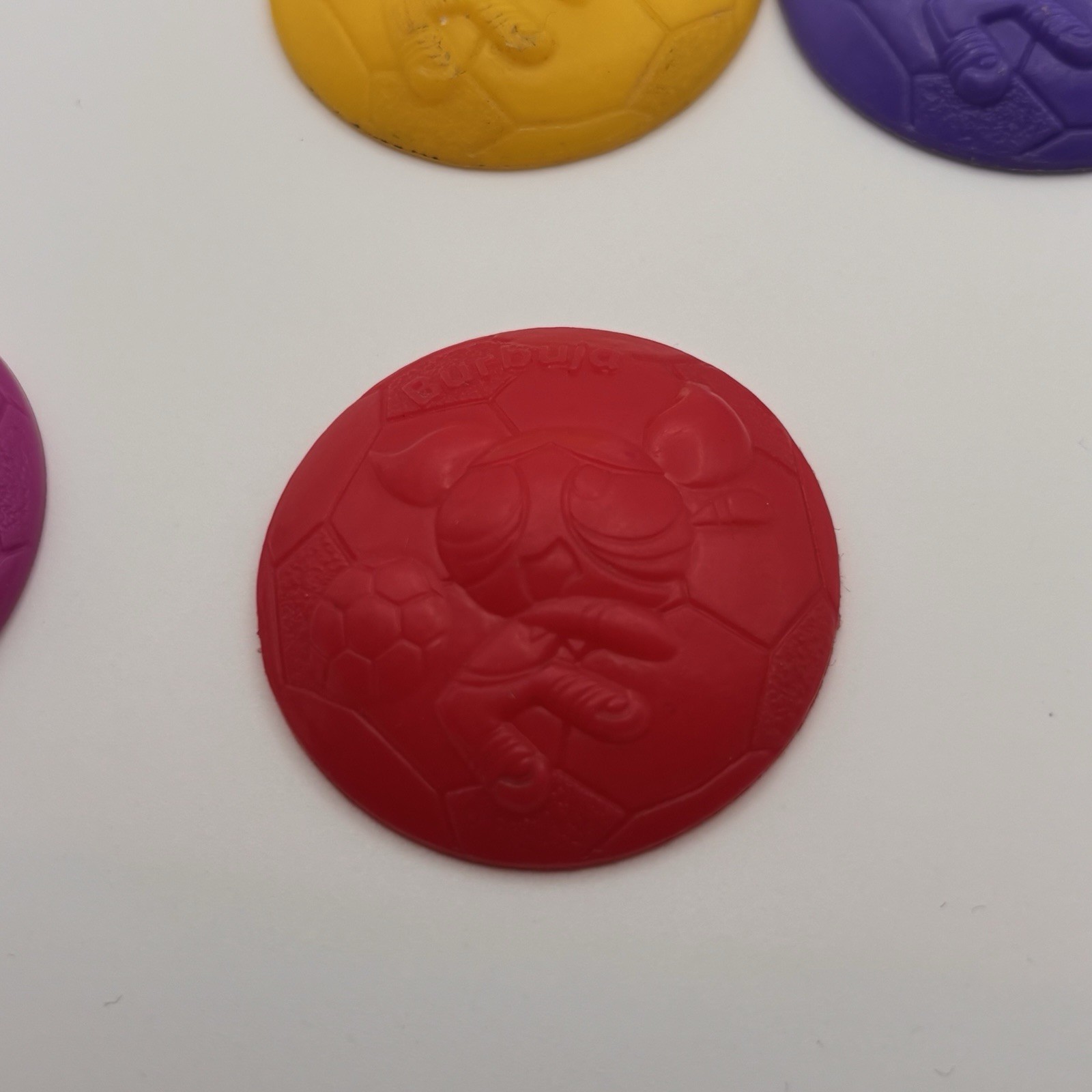 4 Sabritas Pambolazos POG Coin Mexico Rare Tazo Powerpuff Girls Cartoon Network