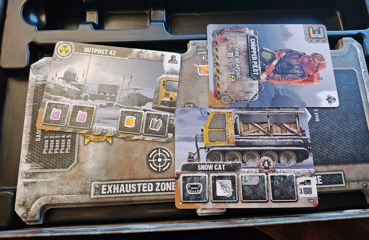 Last Aurora Board Game Frozen Steel Project Athena Exp Plastic Miniatures Promo