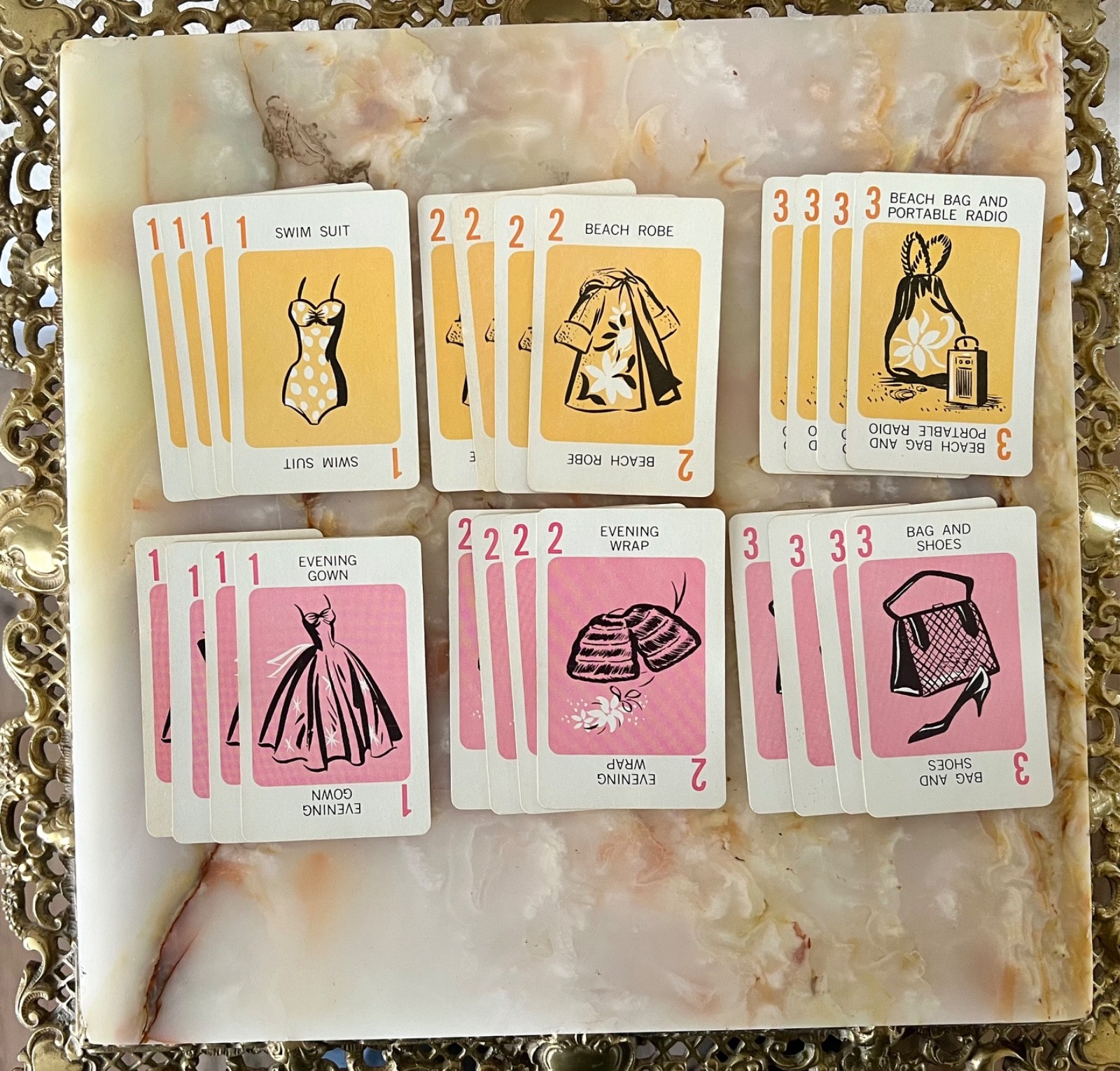 Vintage 1965 Mystery Date Game By Milton Bradley Complete Unused Cards W/Box