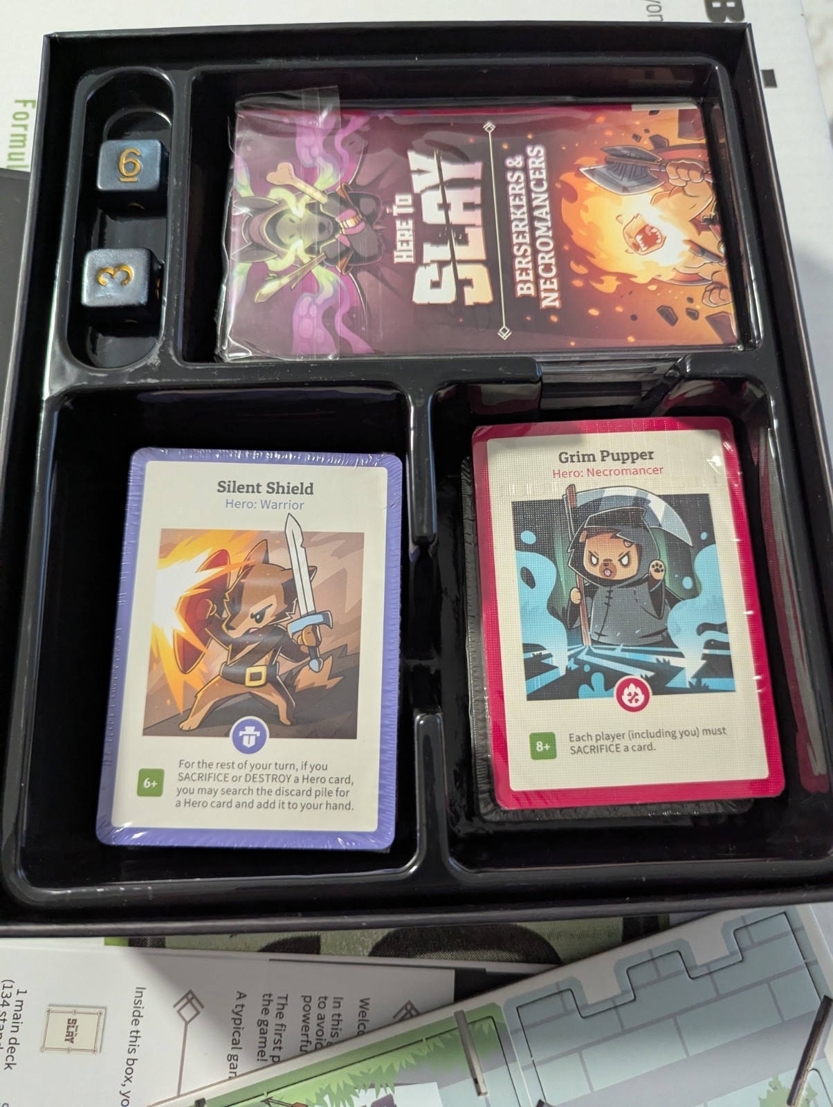 Here to Slay Board Game Sealed Kickstarter Exclusive Edition (Sealed components)