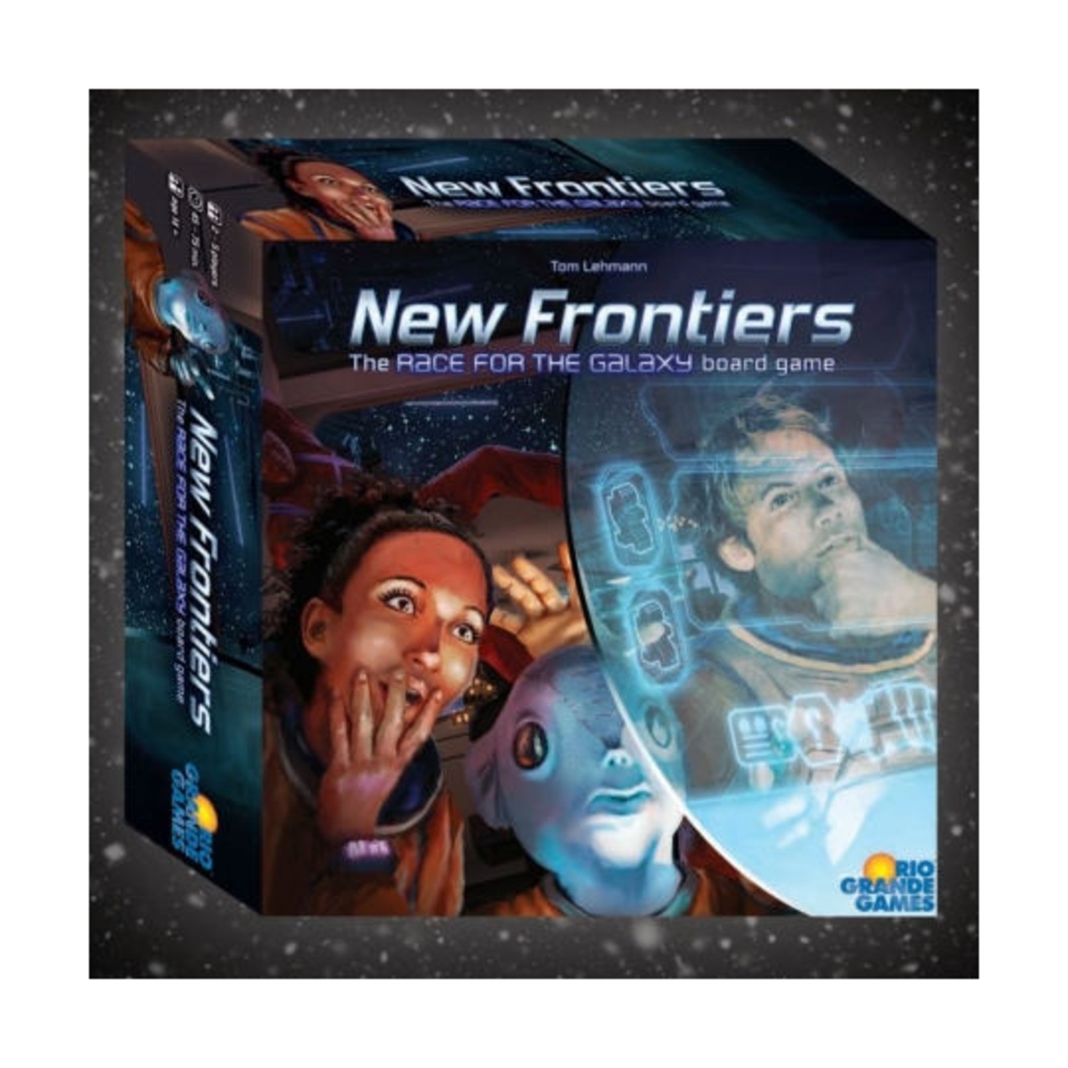 Rio Grande Boardgame New Frontiers – The Race for the Galaxy Board Box Fair/NM