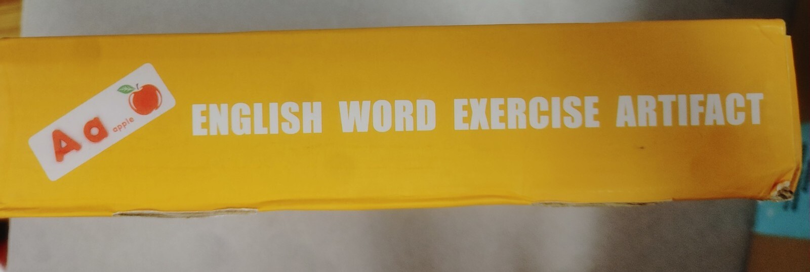 English Word Exercise Artifact Spelling / Matching Game Letter Recognition