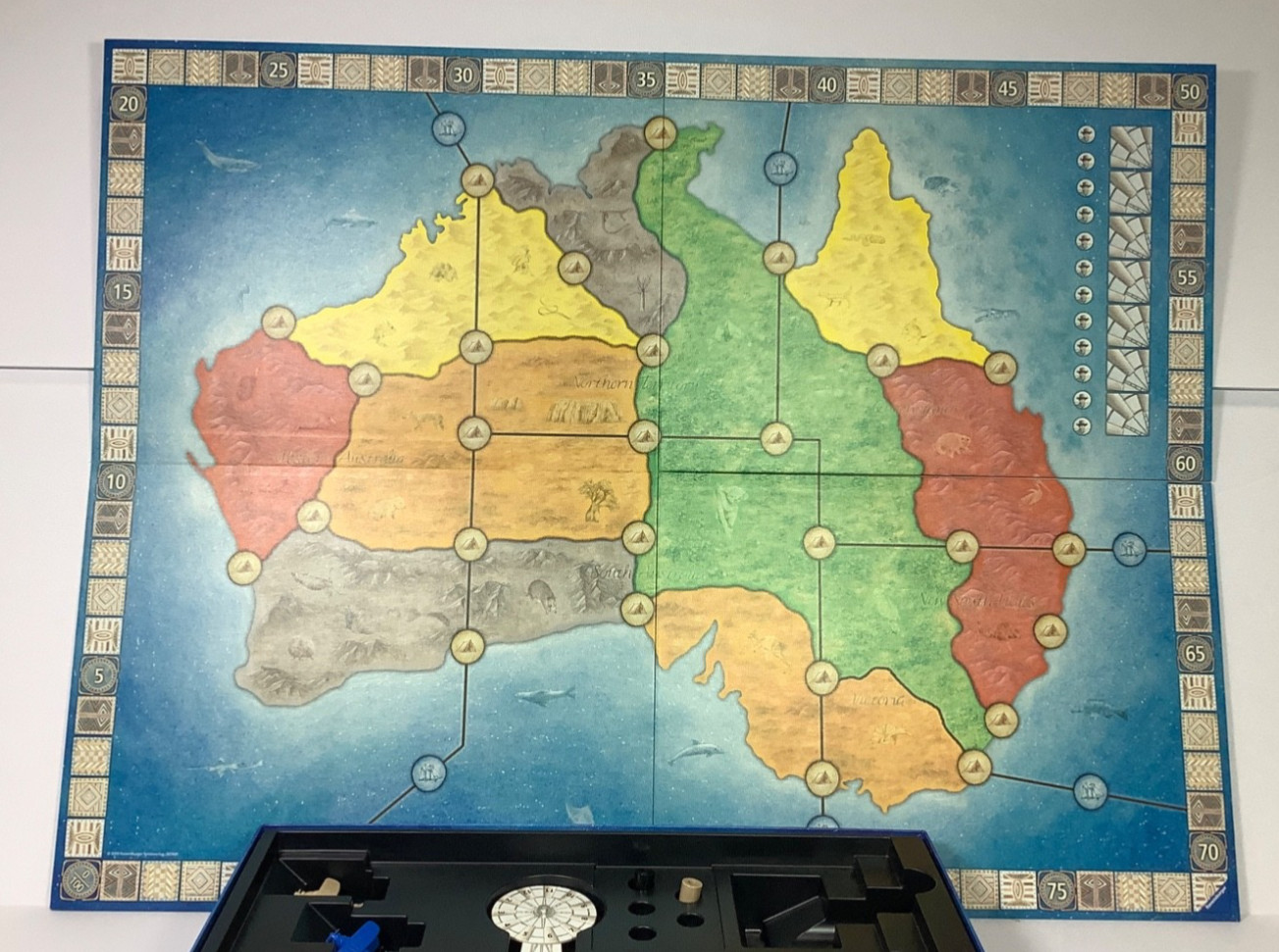 AUSTRALIA Board Game Kramer Kiesling Ravensburger 2005