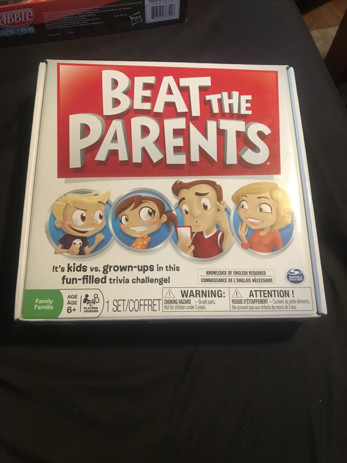Beat The Parents Board Game Family Trivia 6+ Kids Fun