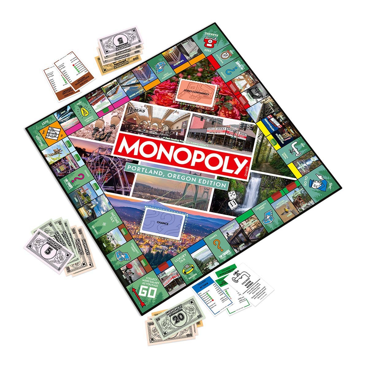 Monopoly Portland Oregon Edition Board Game – New & Sealed