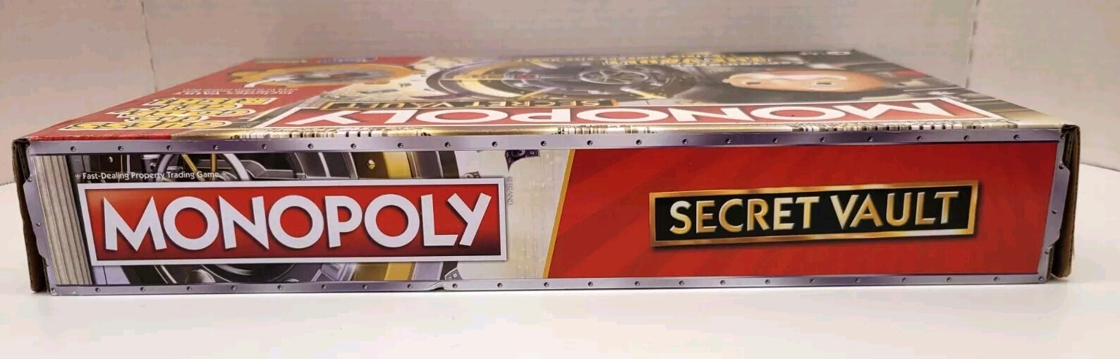 MONOPOLY Secret Vault Board Game for Kids Ages 8 and Up, Complete, New, Open Box