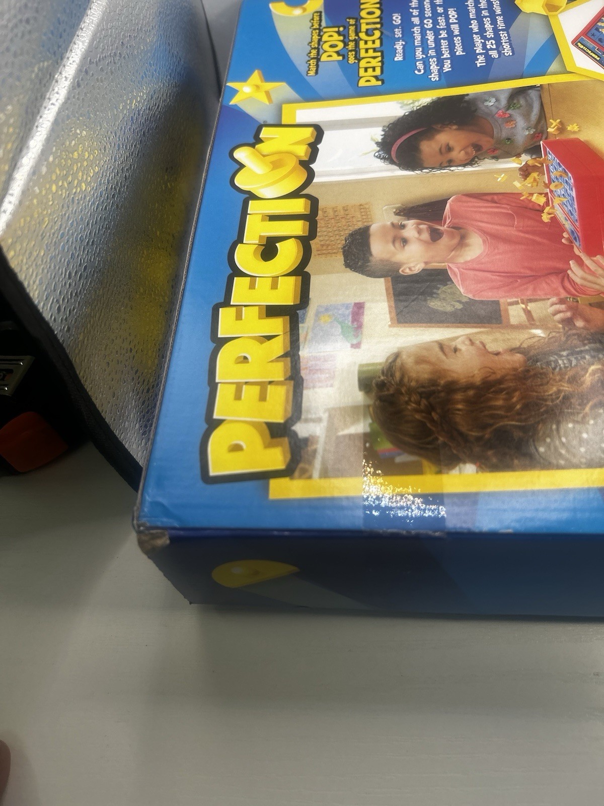 Hasbro Gaming Perfection Game Kids Ages 5+ Classic Pop-Up Game Sealed