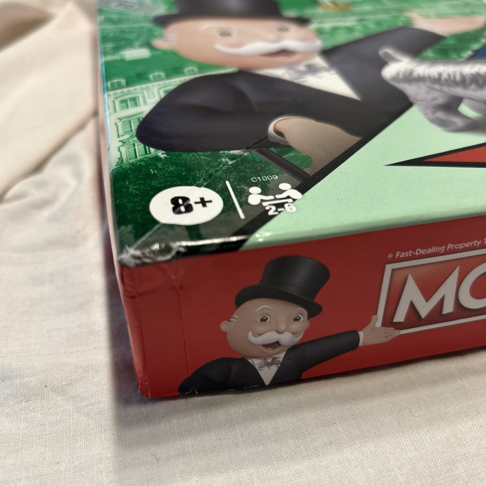 Monopoly Classic Board Game Hasbro Family Night 2-6 Players Ages 8+ Open Box Set