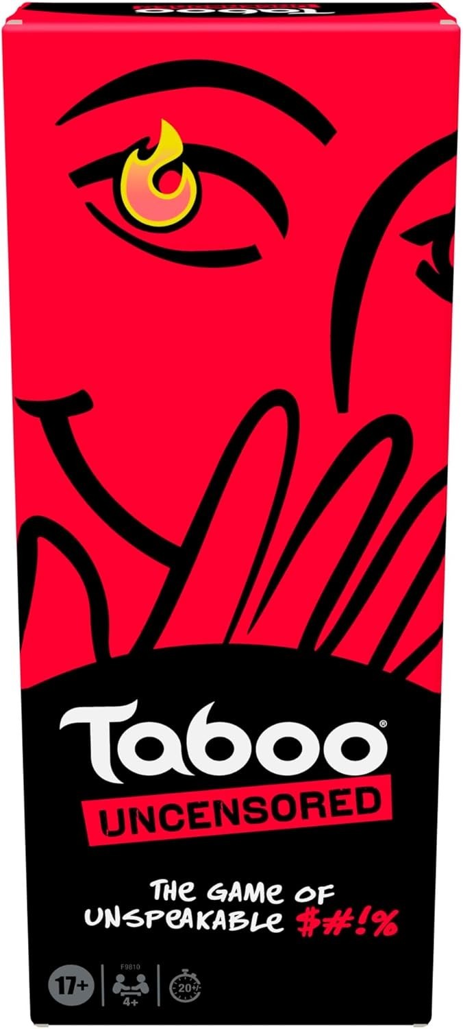 Hasbro Gaming Taboo Uncensored Board Game for Adults Ages 17+