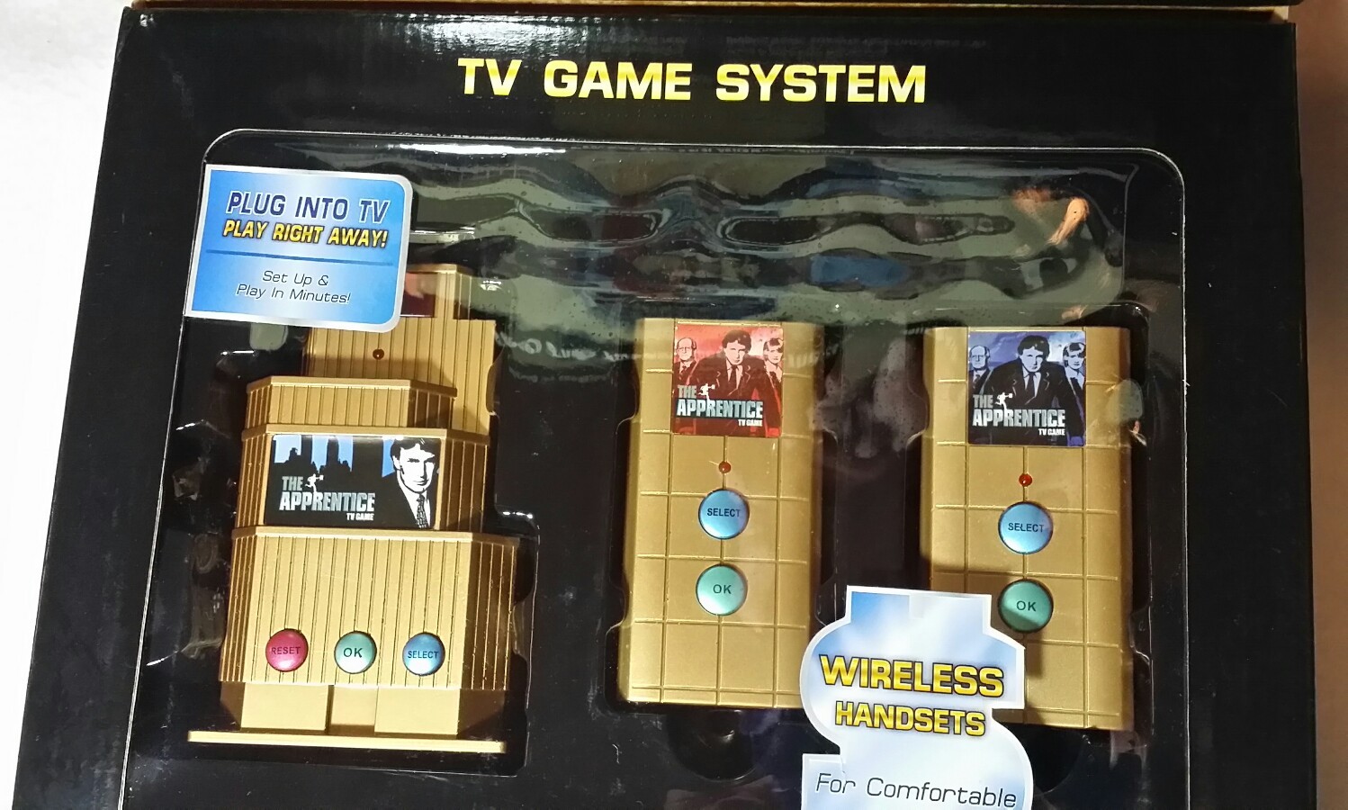 New bnib The Apprentice Game You’re Fired Donald Trump Plug and Play Video Game