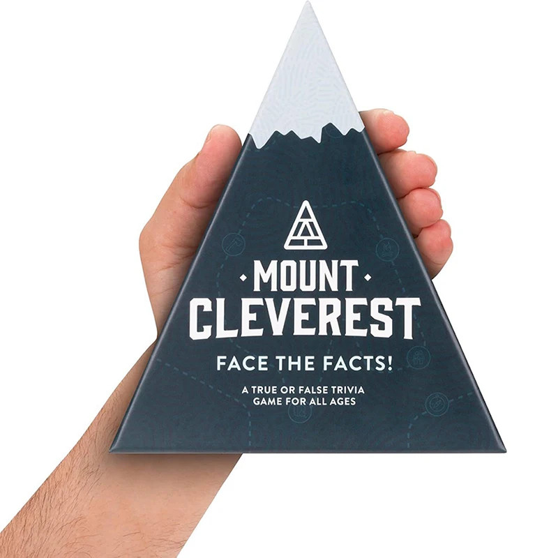 Mount Cleverest /Movies/Geography Edition Family Party Card Trivia Game US