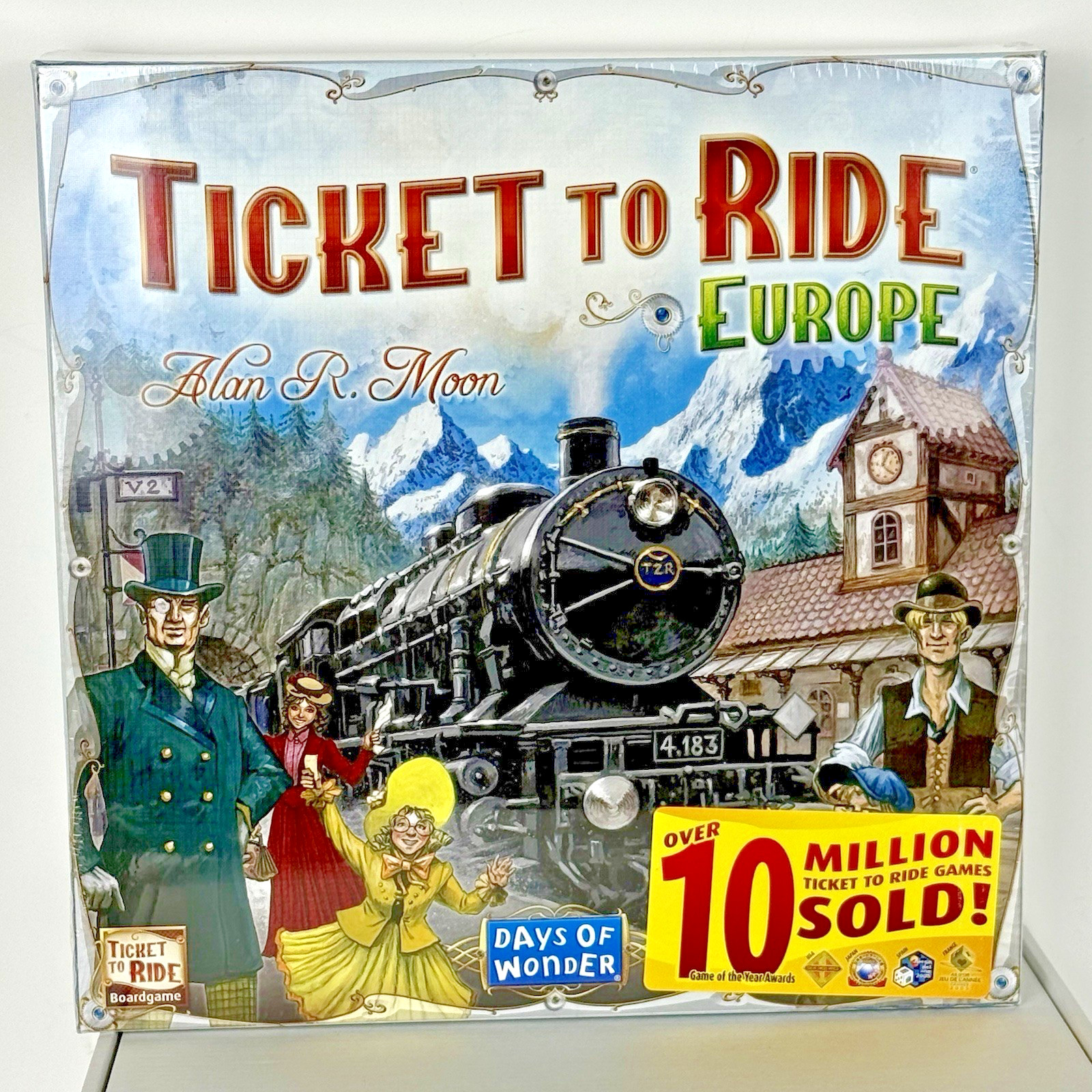 Ticket to Ride Europe Board Game Days of Wonder 7202 – New Sealed