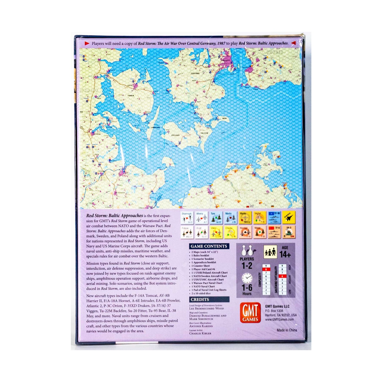 GMT Wargame Red Storm – Baltic Approaches Box SW (New)