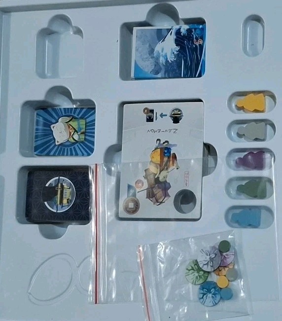 Tokaido Board Game Fun Forge Bauza / Naiade 2014 Kyoto to Edo – COMPLETE VG