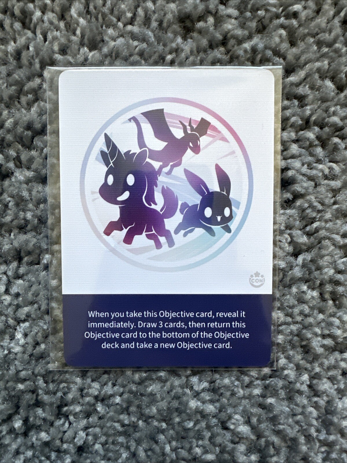 Tic Tac K.O. – 2024 Convention Con Exclusive Promo Objective Card – Tee Turtle