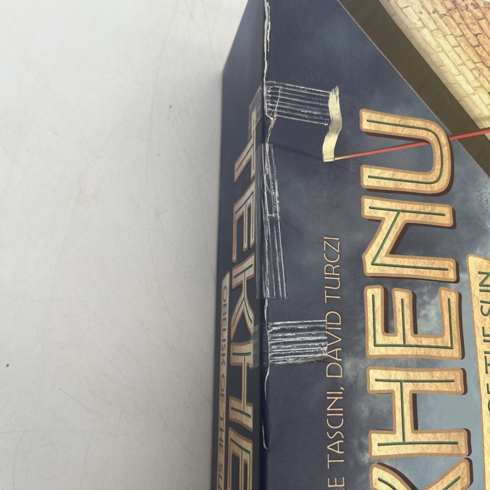Tekhenu Obelisk of the Sun Board Game 1-4 Players Solo Play Complete