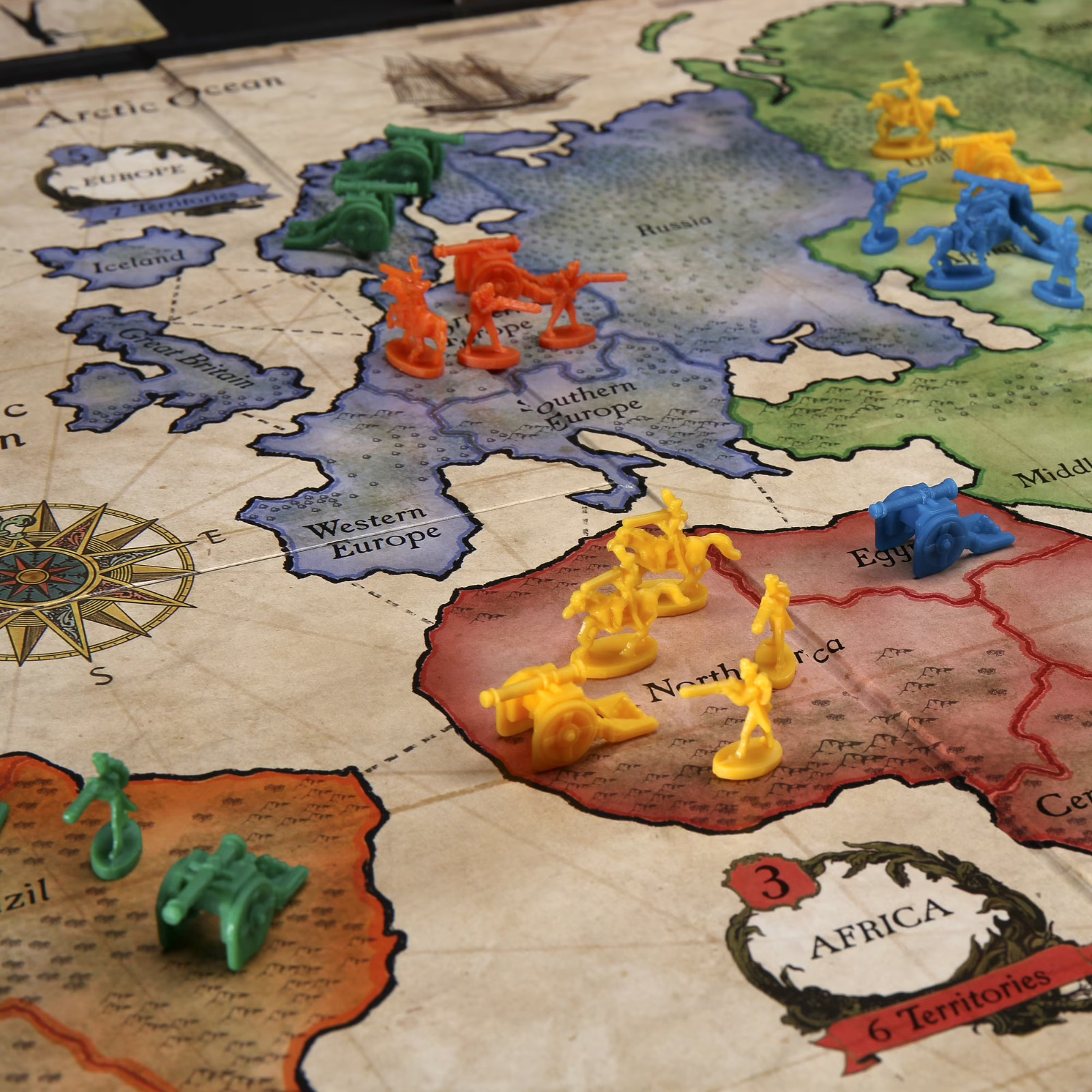 Risk Strategy Board Game for Family & Adults Ages 10+