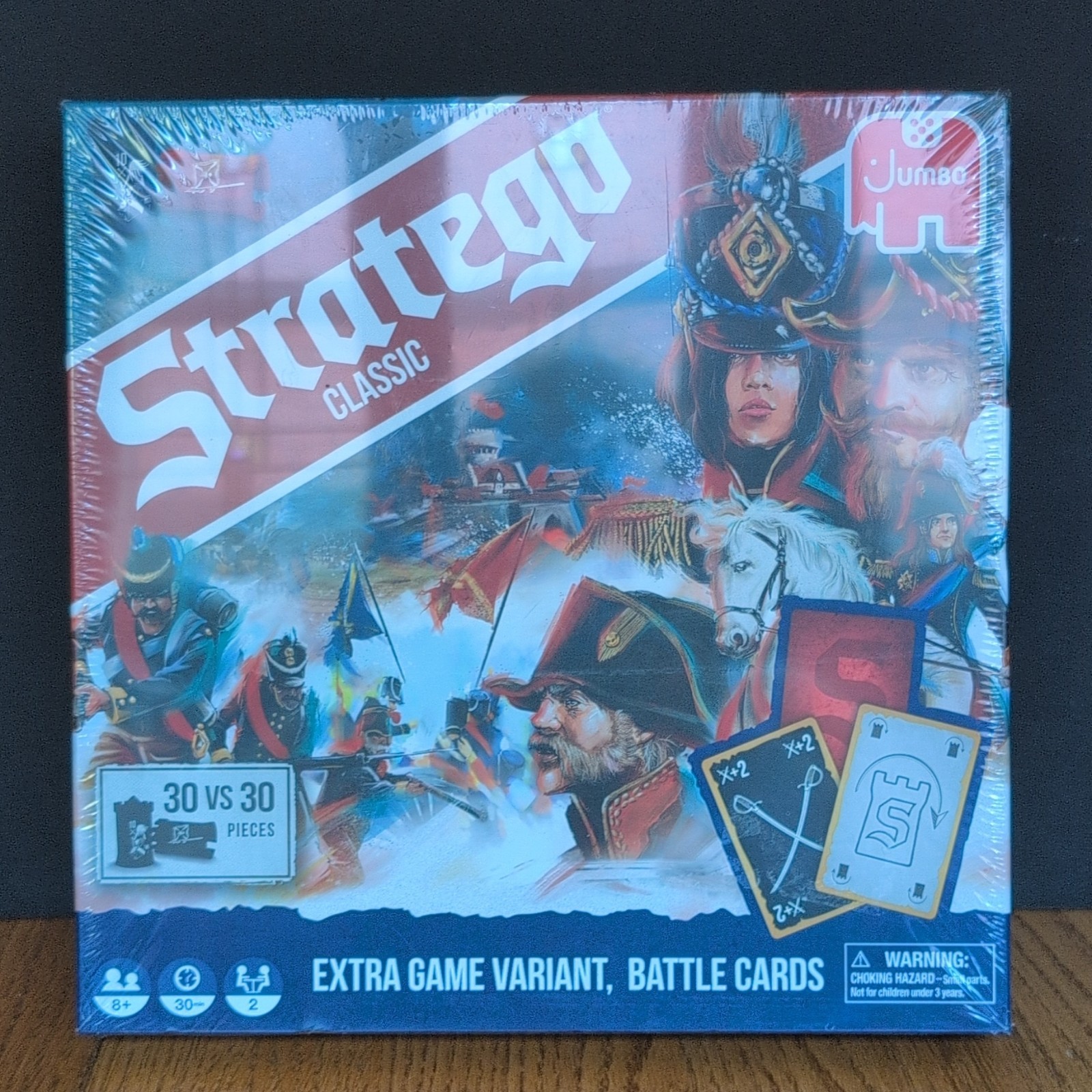NEW & SEALED! Stratego Classic Board Game War Strategy Game With Battle Cards