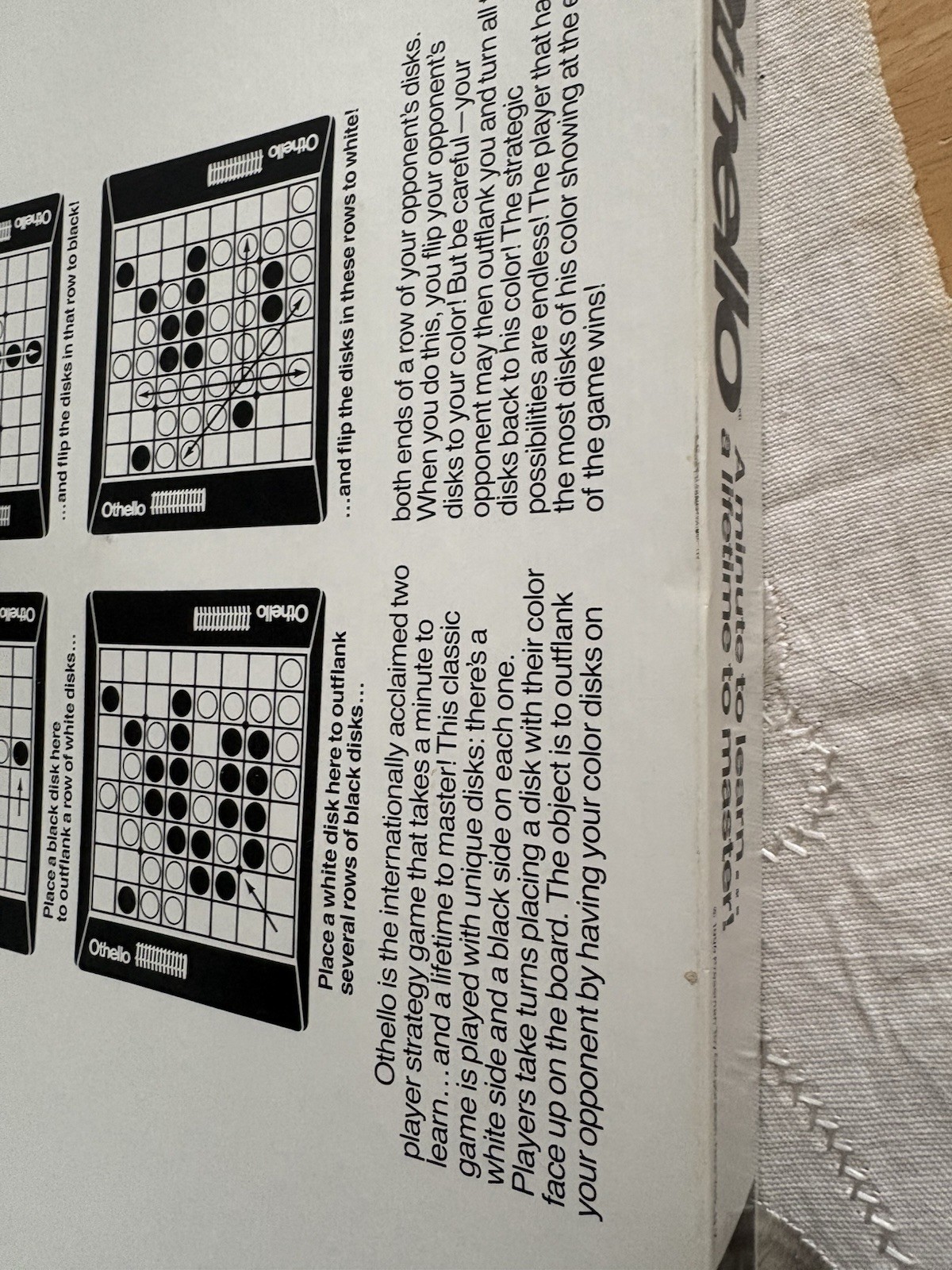 Othello Board Game – A Minute to Learn…a Lifetime to Master! by Pressman Games