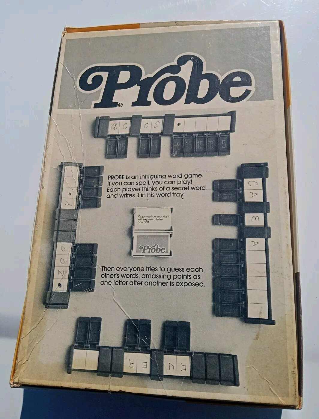 Vintage 1976 PROBE Game by Parker Brothers – A Game Of Words Boardgames All Ages