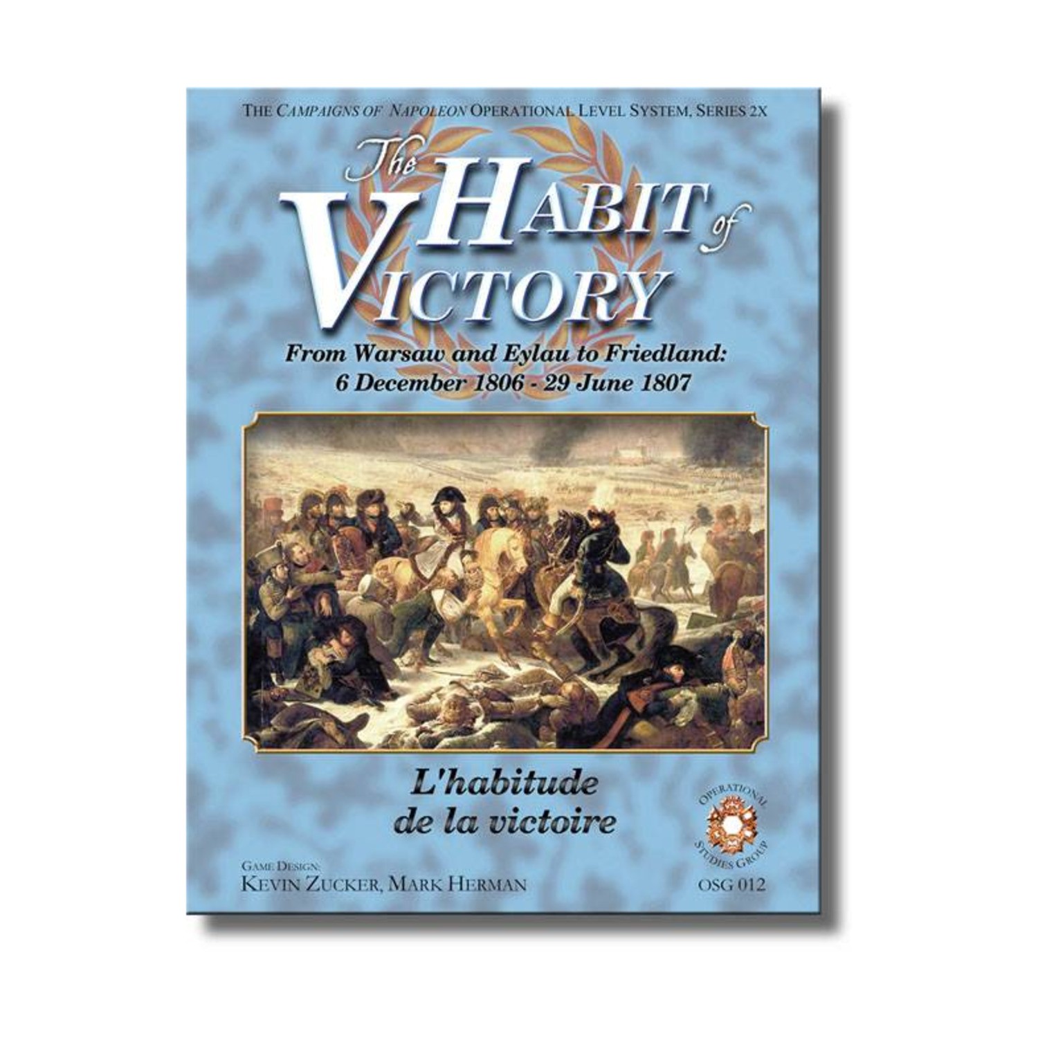 OSG Wargame Habit of Victory Box VG+/NM