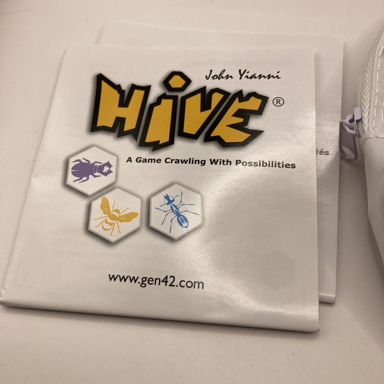 Hive Board Game 2 Player Family Fun Strategy Travel Party Entertainment Game