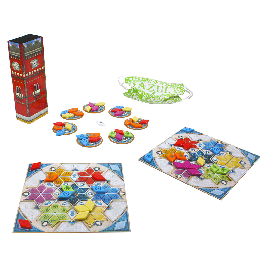 Summer Pavilion Azul Tile Board Game Next Move Games Plan B NM6050 Family