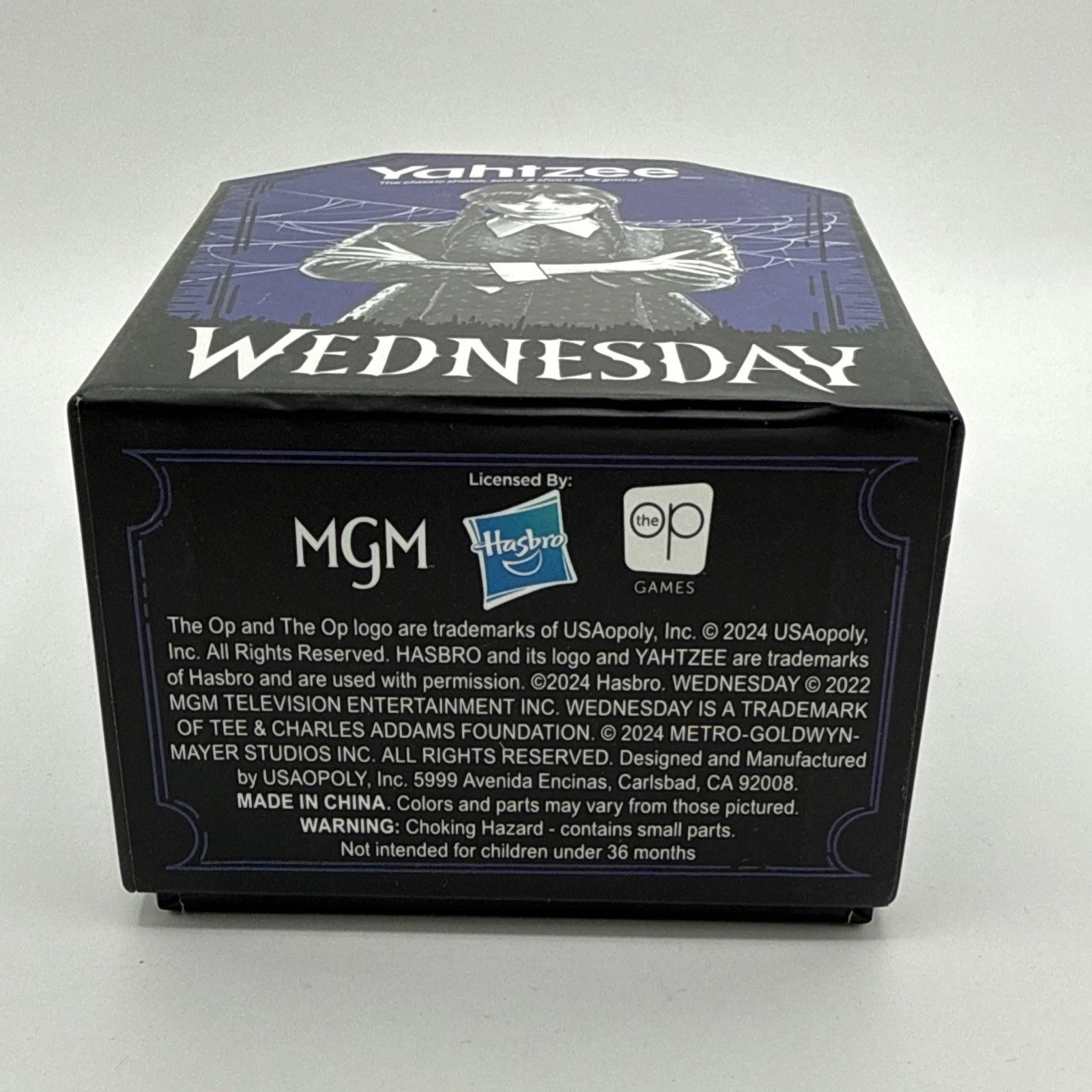 Yahtzee: Wednesday Addams Edition – New Sealed Board Game Family Fun Night