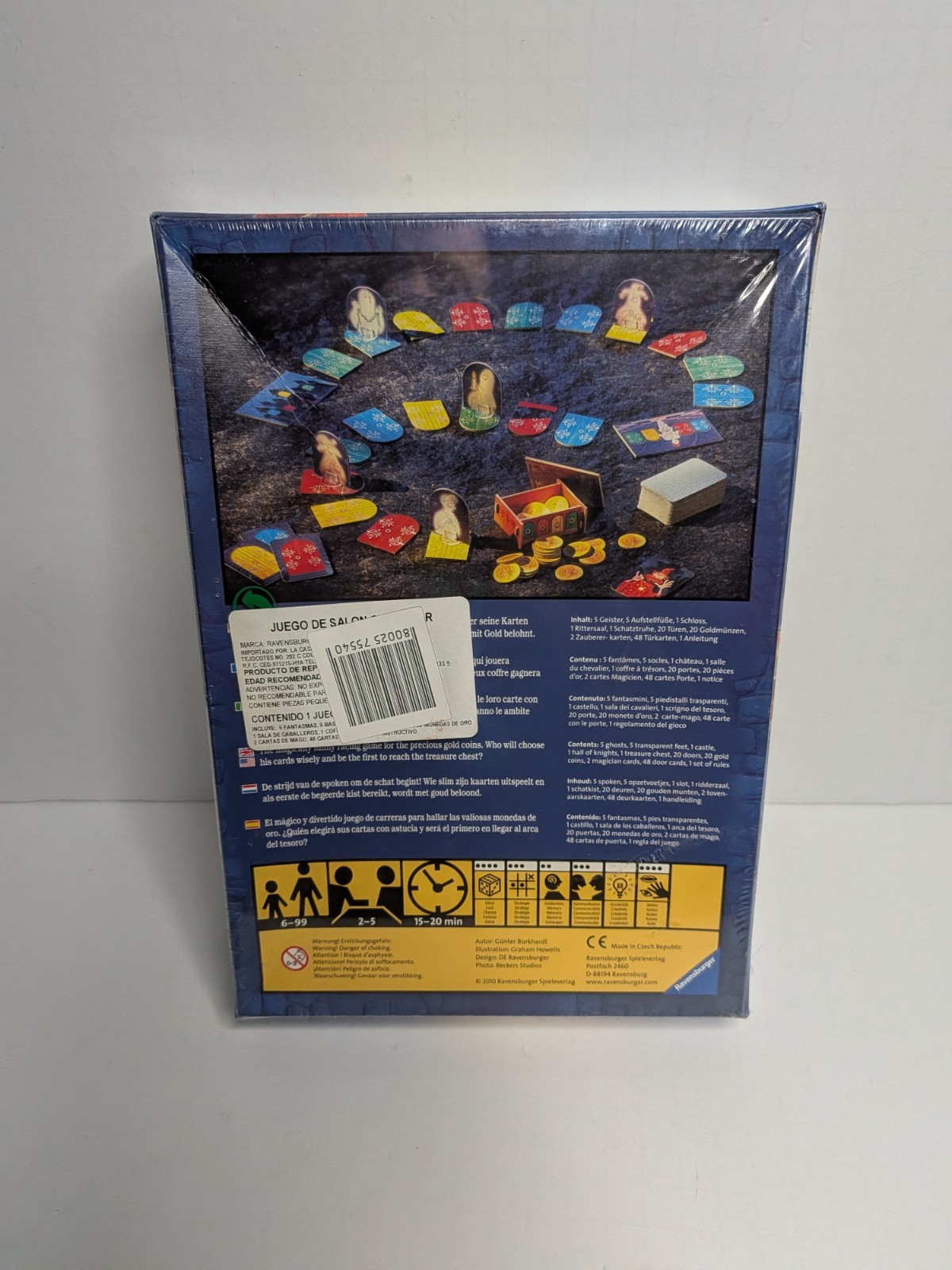 Spooky By Gunter Burkhardt Card & Coin Game Brand NEW SEALED 2010 Ravensburger
