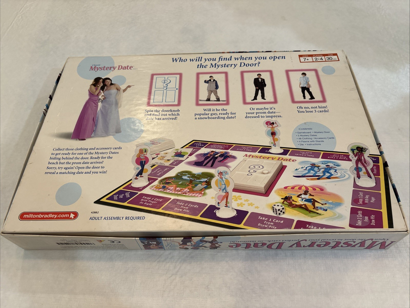 Classic Mystery Date Board Game 2005 Milton Bradley 100% Complete Super Conditio