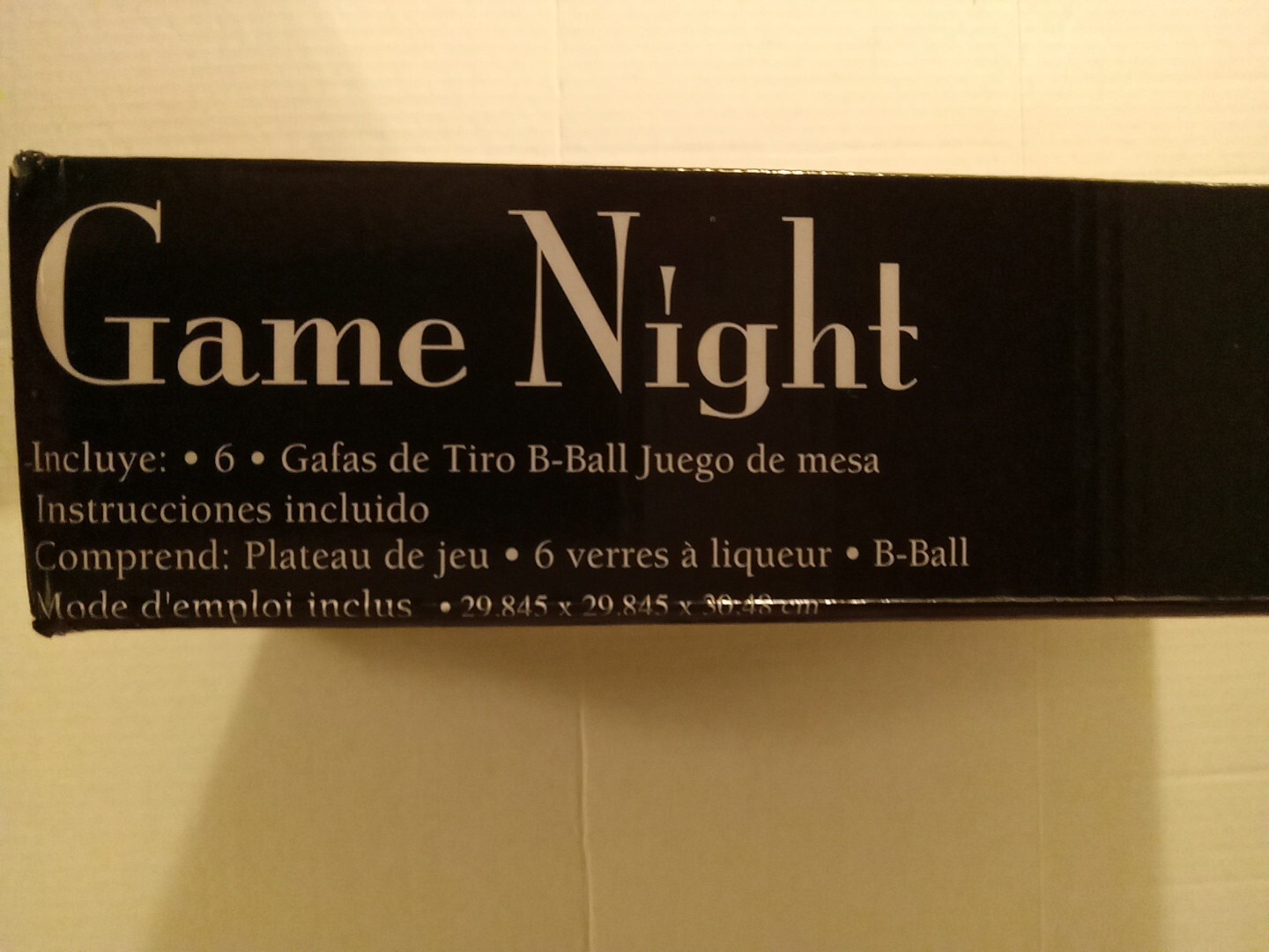 Game Night Basketball Drinking Game – 6 Shot Glasses & B-Ball Game Board