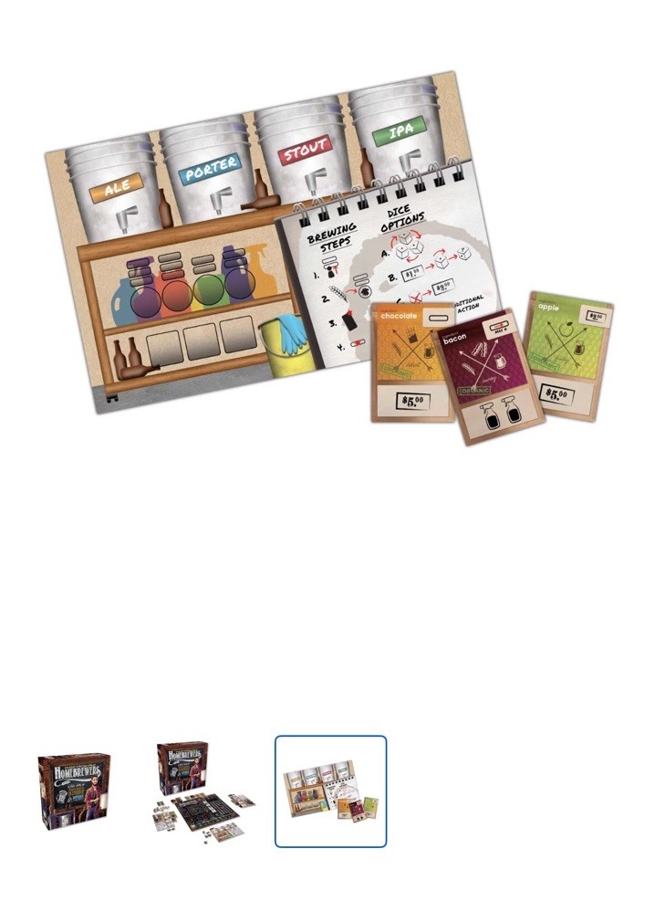 Greater Than Games Homebrewers Dice Game Beer Theme Complete Boxed Set