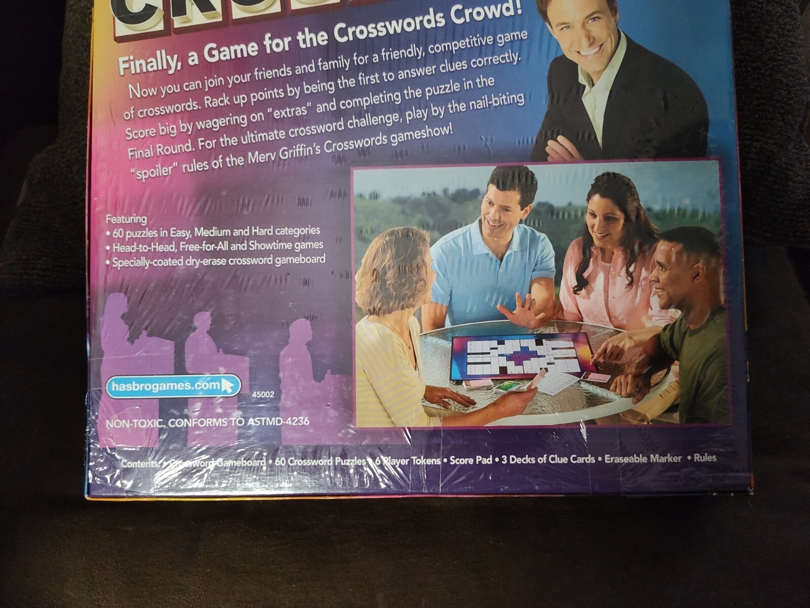 Merv Griffin’s Crosswords Board Game Social Wordplay 2008 NEW/SEALED