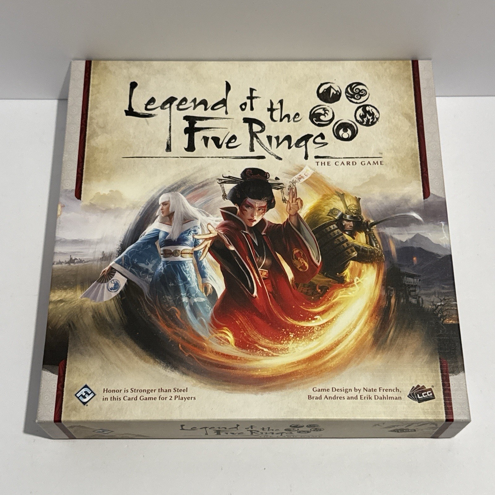 Legend of the Five Rings LCG Core w/ 2 Clan and 10 Dynasty Decks – Complete