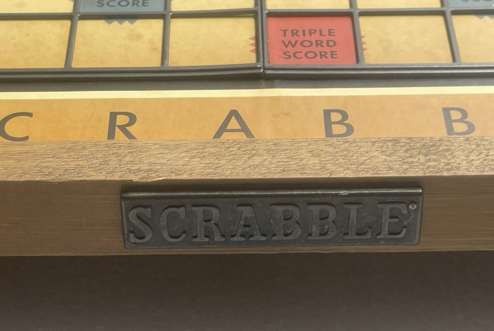 Scrabble Board Lazy-Susan LARGE – Restoration Hardware – Vintage Deluxe RH 26×26