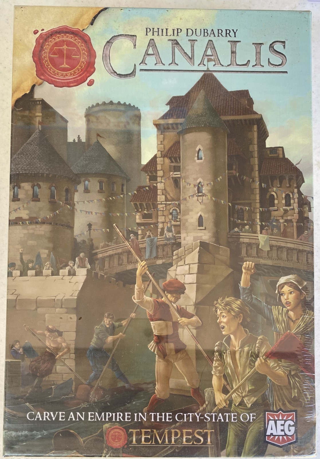 Canalis A Tempest Baord Game Alderac Entertainment Group (AEG) BRAND NEW SEALED