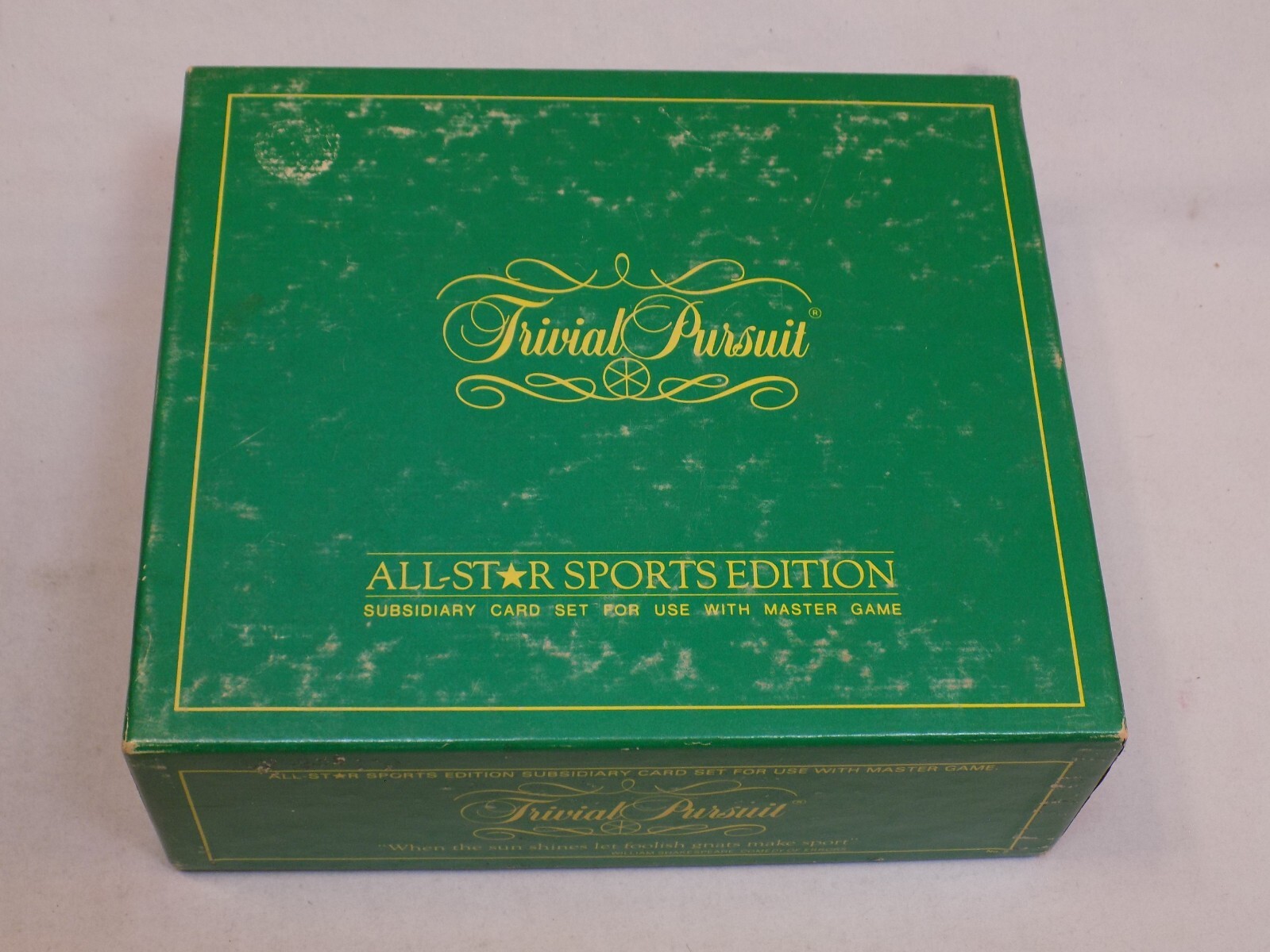 Trivial Pursuit All Star Sports Edition Card Set General Trivia Game Adult Party