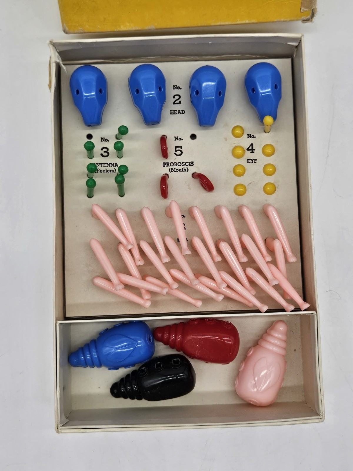 Vintage Cootie Game Copyright 1949