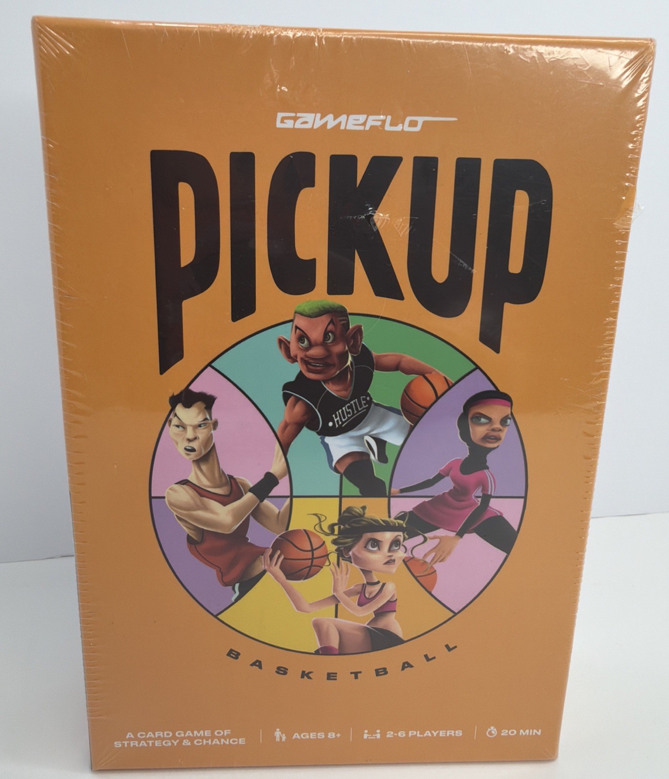 Gameflo Pickup Basketball Card Game Of Strategy Ages 8+ /2-6 Players New/Sealed