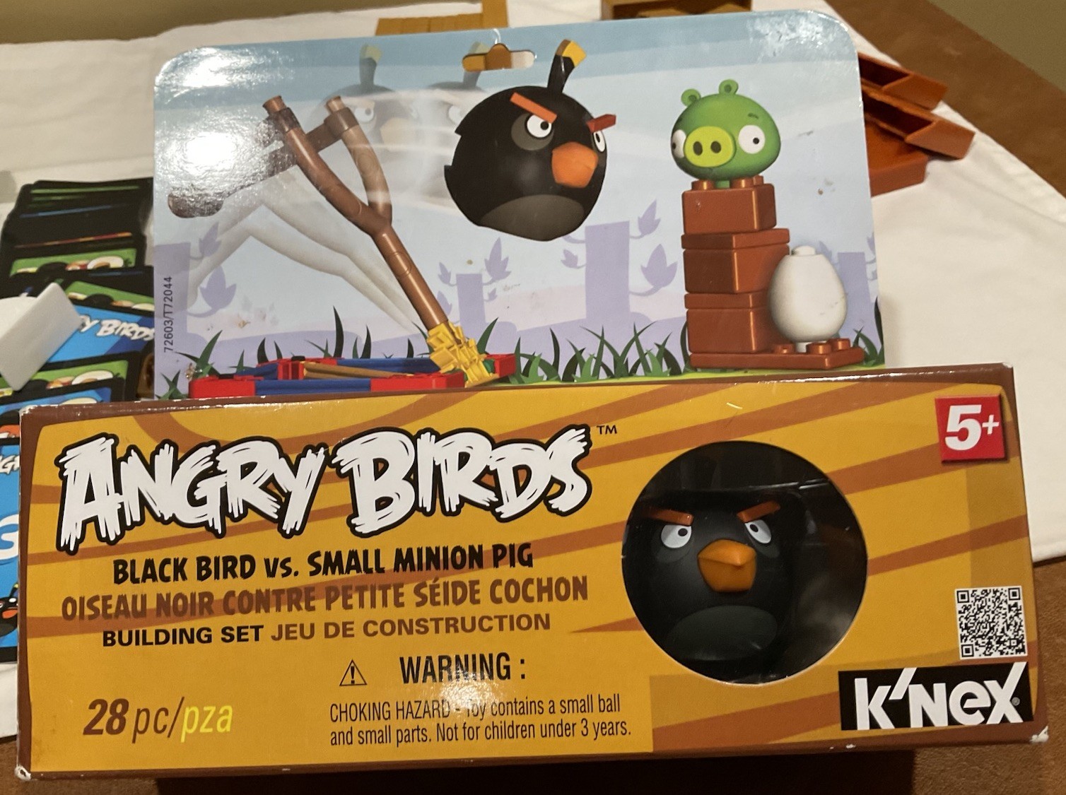 Angry Birds Mega Fling Blocks Cards Figures Shooters Replacement Pieces Lot