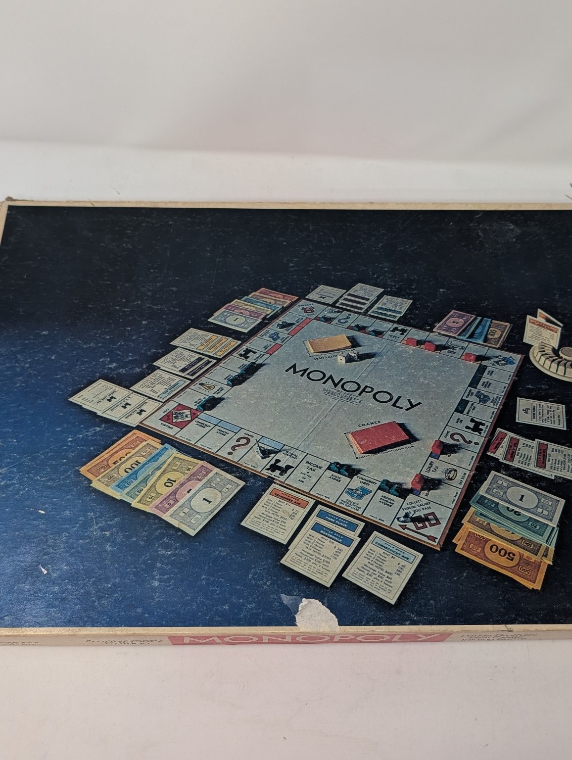 Monopoly Parker Brothers Board Game 2-10 Players Ages 8+ Vintage 1974