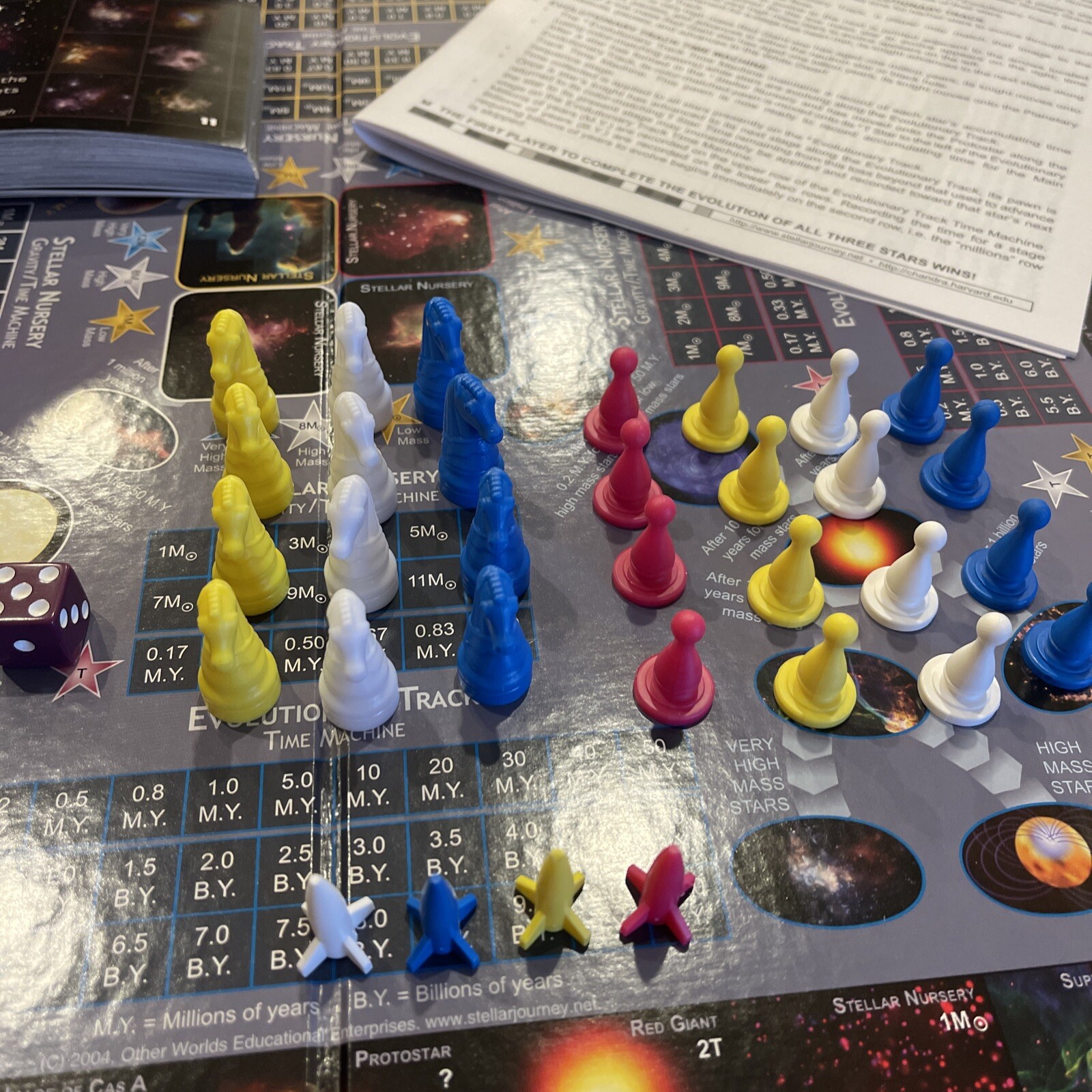 Stellar Journey The Game An Adventure in Space and Time Trivia Science Education