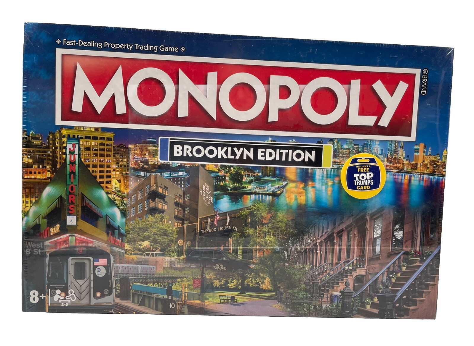 Monopoly Brooklyn Edition Board Game New York Sealed New Hasbro Top Trumps Card