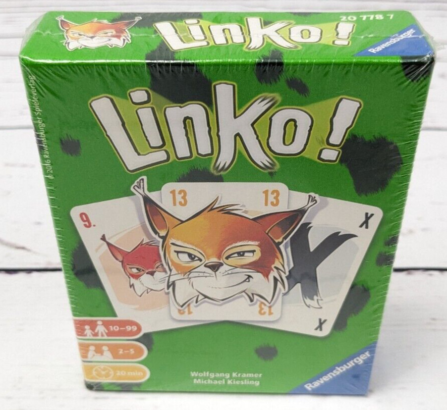 Linko! Card Game Kramer Kiesling Ravensburger OOP NIS Card Shedding Game