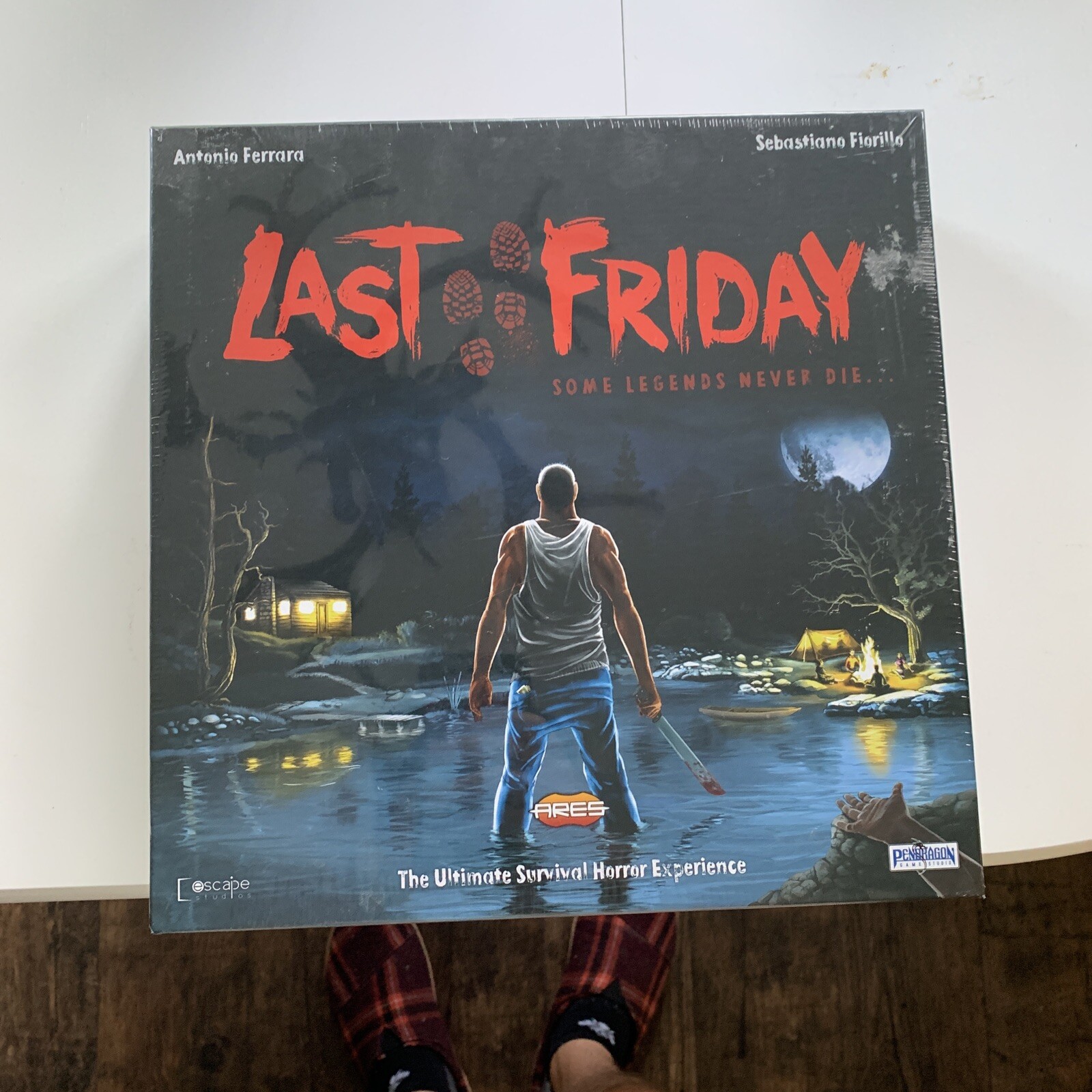 2016 Pendragon Last Friday Some Legends Never Die Horror Board Game NEW
