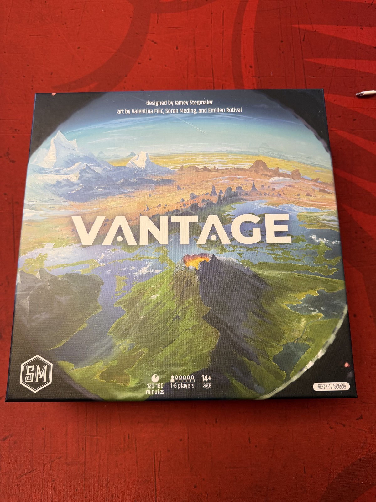 Vantage Board Game by Stonemaier Games – Used Excellent Condition plus Extras