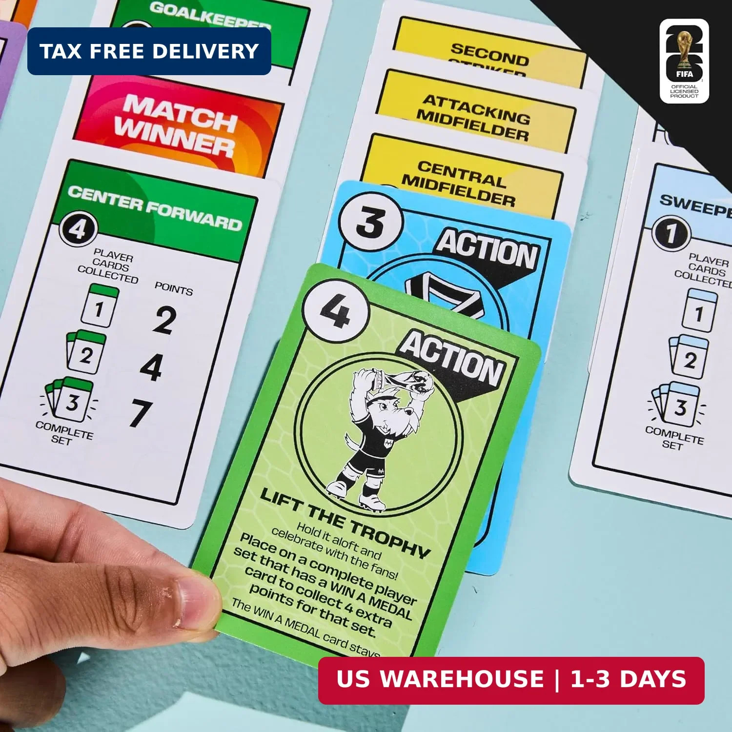 Monopoly Deal FIFA World Cup 2026 Edition Game – Officially Licensed FIFA World