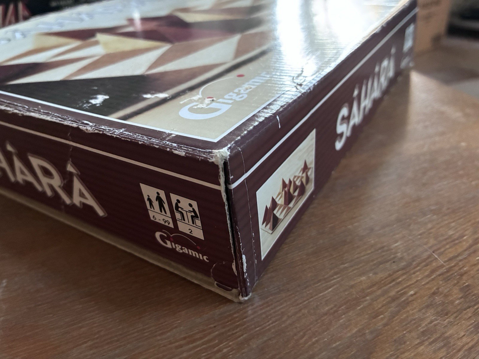 Sahara Board Game by Gigamic – COMPLETE